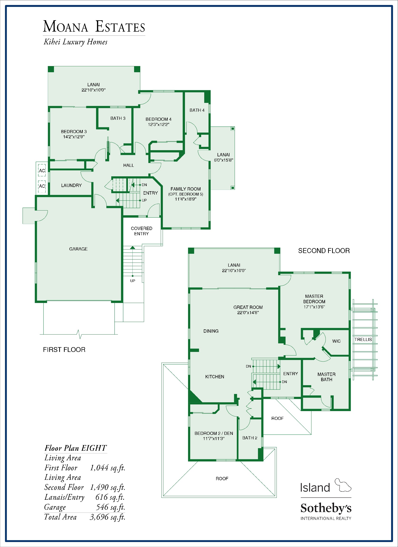 Moana Estates Floor Plan 8